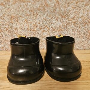 Build A Bear Black Boots Santa Rubber Rain Firefighter Military Pair Teddy Shoes